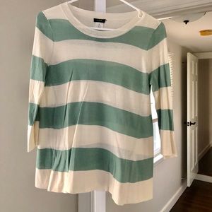 Striped JCrew Sweater